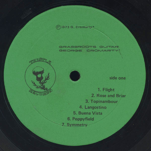 George Cromarty – Grassroots Guitar LP vinyl record, image 3 of 4