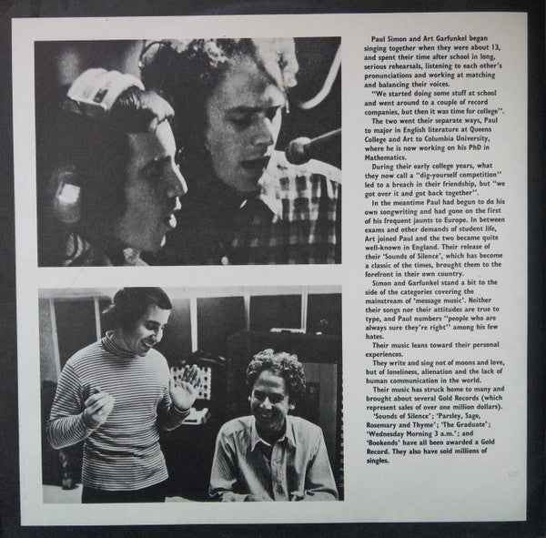 Simon & Garfunkel – Simon & Garfunkel LP vinyl record, image 3 of 6