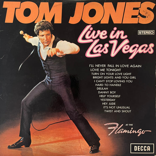 Tom Jones – Live In Las Vegas LP vinyl record, image 1 of 4