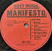Roxy Music – Manifesto LP vinyl record, image 3 of 4