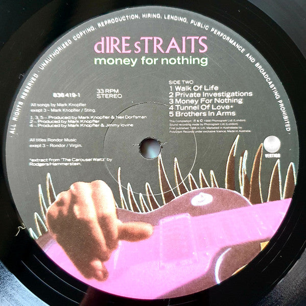Dire Straits – Money For Nothing LP vinyl record, image 4 of 6