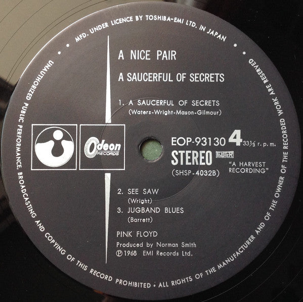 Pink Floyd, Pink Floyd – A Nice Pair = ナイス・ペア LP vinyl record, image 8 of 10