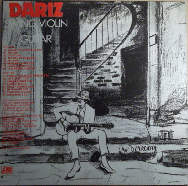 Francis Darizcuren – Swing, Violin And Guitar LP vinyl record, image 2 of 4