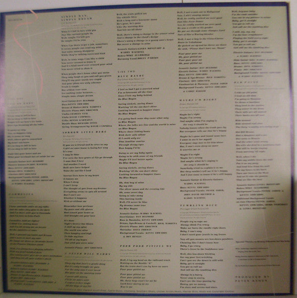 Linda Ronstadt – Simple Dreams LP vinyl record, image 8 of 8