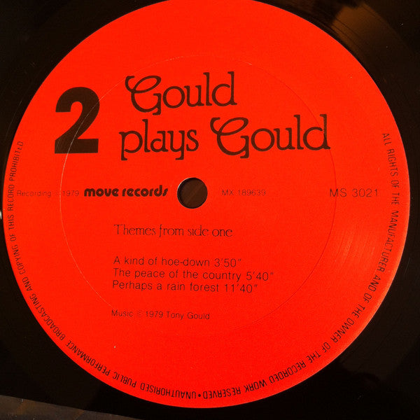Tony Gould, John Sangster, Ray Martin, The Pro Musica Strings – Gould Plays Gould LP vinyl record, image 6 of 7