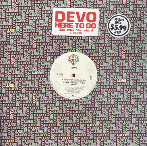 Devo – Here To Go 12" vinyl record, image 1 of 5