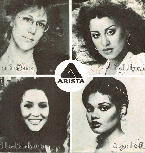 Jennifer Warnes, Phyllis Hyman, Melissa Manchester, Angela Bofill – Promotional Album - Not For Sale LP vinyl record, image 1 of 4