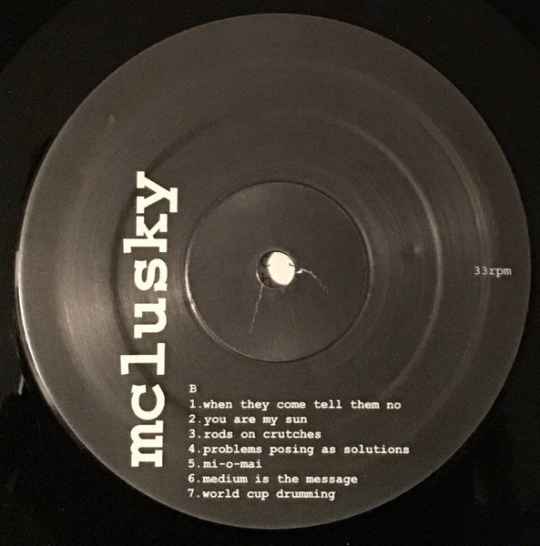 mclusky – My Pain And Sadness Is More Sad And Painful Than Yours LP vinyl record, image 4 of 7