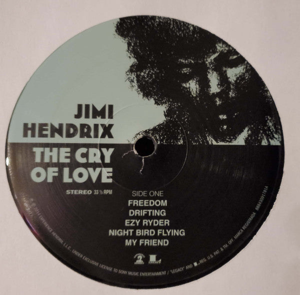 Jimi Hendrix – The Cry Of Love LP vinyl record, image 5 of 6