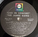 James Gang – Live In Concert LP vinyl record, image 3 of 4