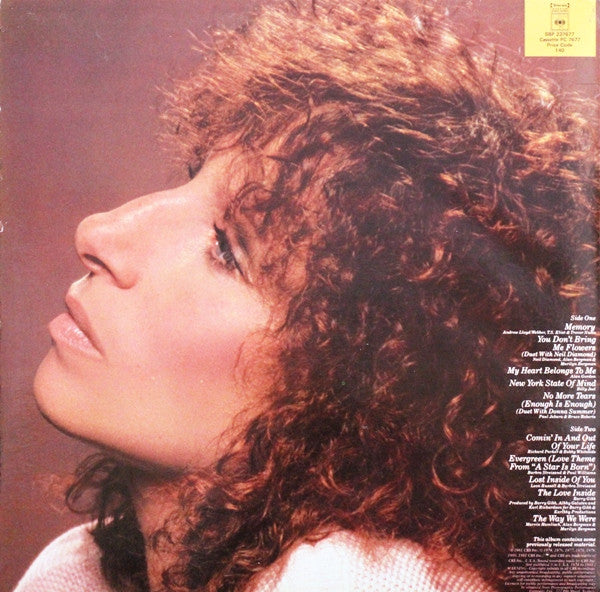 Barbra Streisand – Memories LP vinyl record, image 2 of 6
