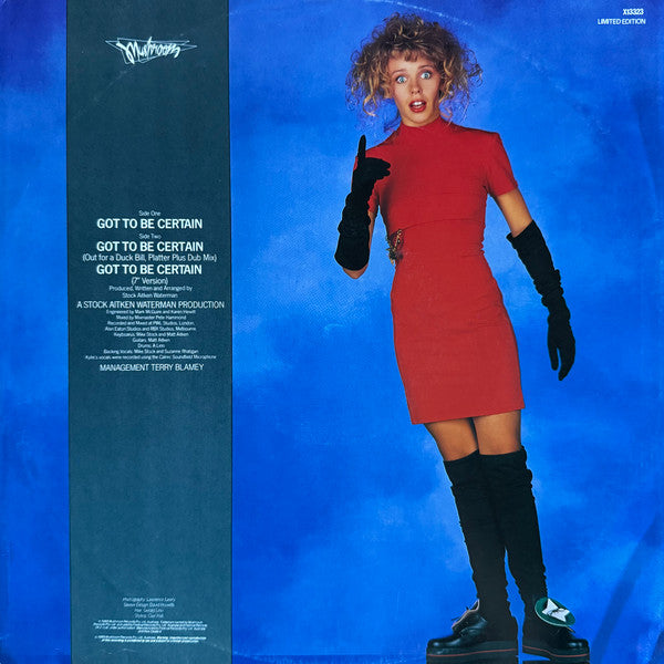 Kylie Minogue – Got To Be Certain 12" vinyl record, image 6 of 8