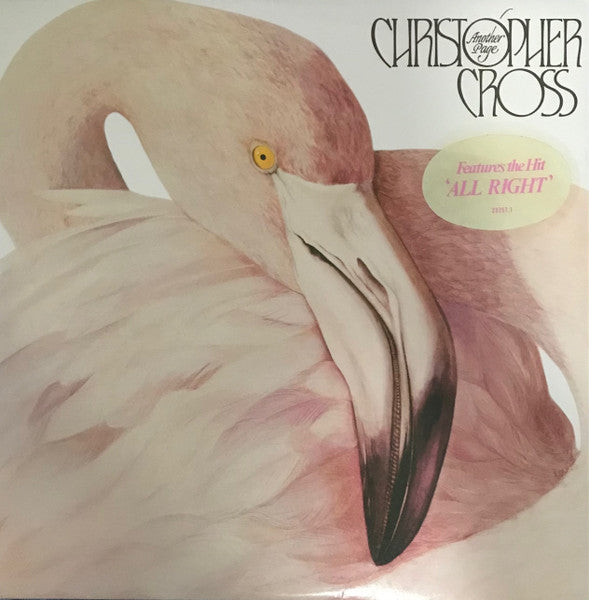 Christopher Cross – Another Page LP vinyl record, image 7 of 7