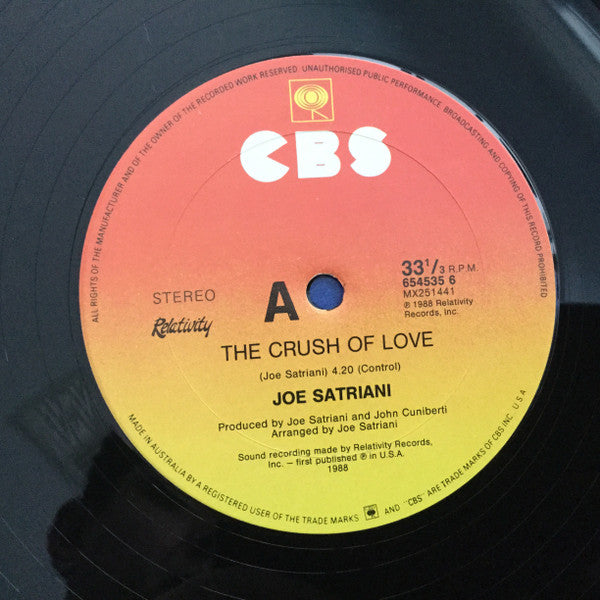 Joe Satriani – Dreaming #11 12" vinyl record, image 4 of 5