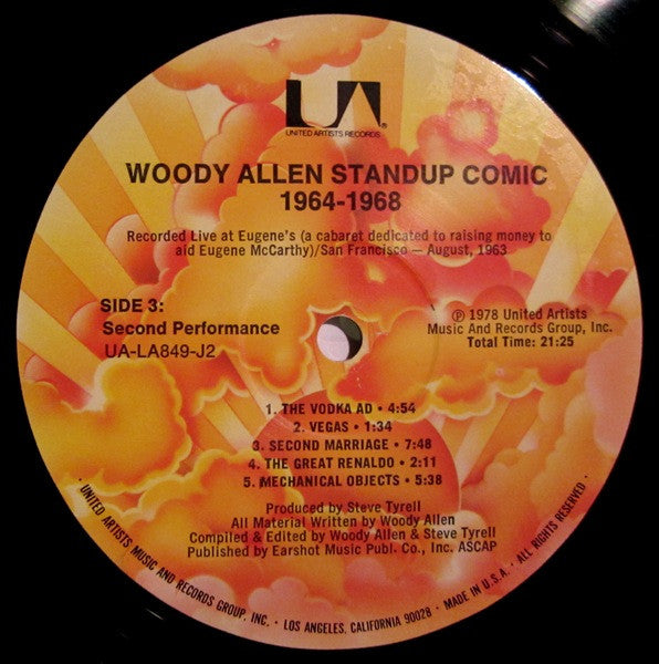 Woody Allen – Standup Comic: 1964-1968 (2xLP) LP vinyl record, image 7 of 10