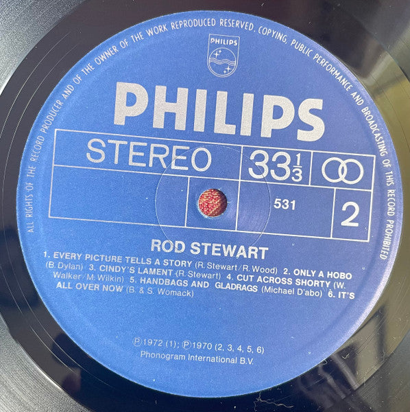 Rod Stewart – Rod Stewart LP vinyl record, image 4 of 4