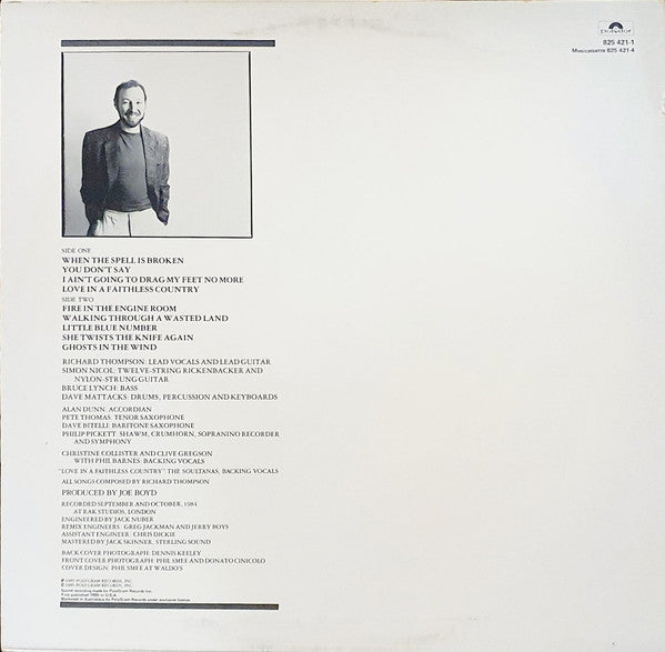 Richard Thompson – Across A Crowded Room LP vinyl record, image 2 of 6