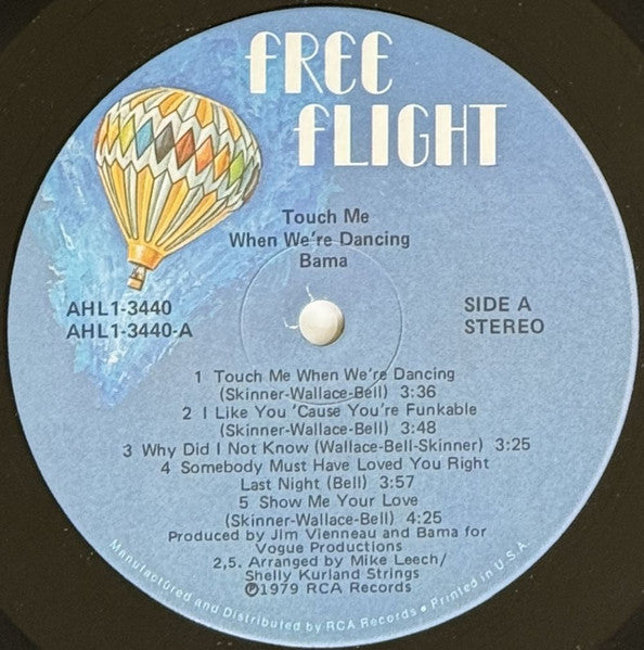 Bama – Touch Me When We're Dancing LP vinyl record, image 3 of 6