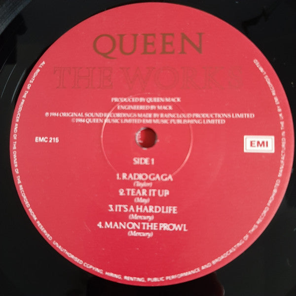 Queen – The Works LP vinyl record, image 3 of 6