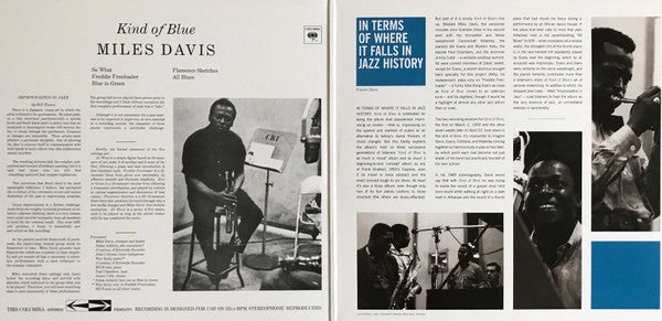 Miles Davis – Kind Of Blue (2xLP) LP vinyl record, image 2 of 10