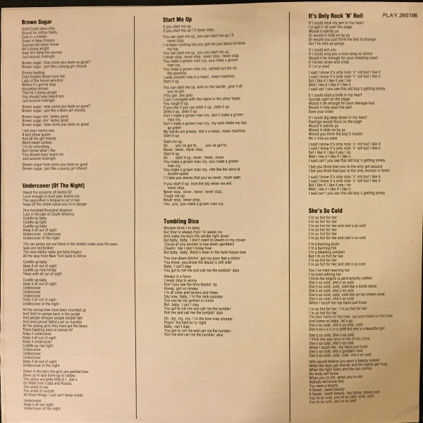 The Rolling Stones – Rewind (1971-1984) LP vinyl record, image 5 of 7