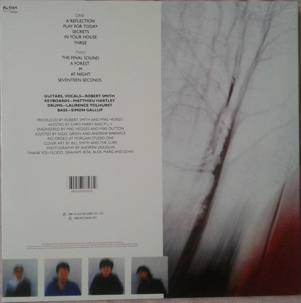 The Cure – Seventeen Seconds LP vinyl record, image 2 of 9