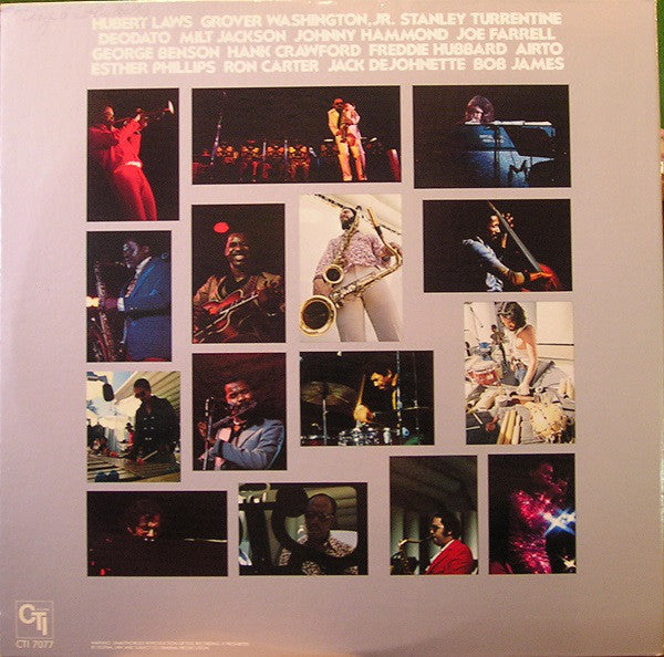 CTI All-Stars – CTI Summer Jazz At The Hollywood Bowl Live Two LP vinyl record, image 2 of 3
