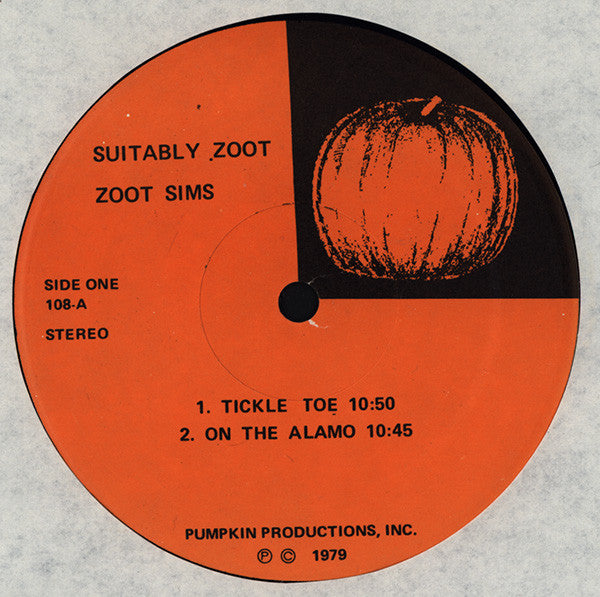 Zoot Sims, Al Cohn-Richie Kamuca Sextet, Bob Brookmeyer Quintet – Suitably Zoot LP vinyl record, image 3 of 4