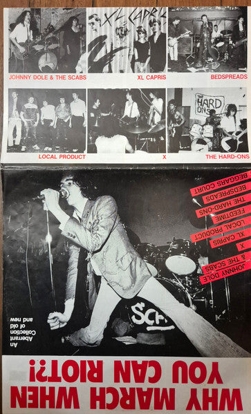 Various – Why March When You Can Riot?! LP vinyl record, image 9 of 10