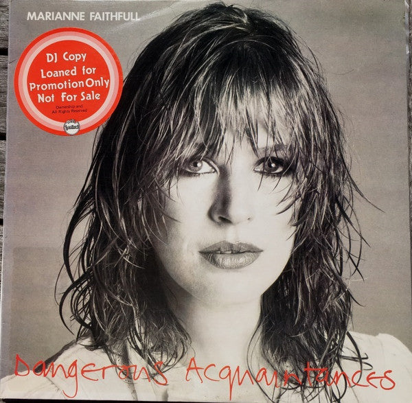 Marianne Faithfull – Dangerous Acquaintances LP vinyl record, image 2 of 5