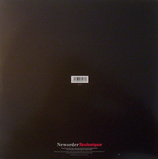 New Order – Technique LP vinyl record, image 2 of 6