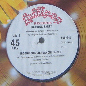 Claudja Barry – (Boogie Woogie) Dancin' Shoes 12" vinyl record