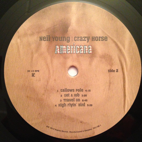 Neil Young, Crazy Horse – Americana LP vinyl record, image 6 of 10