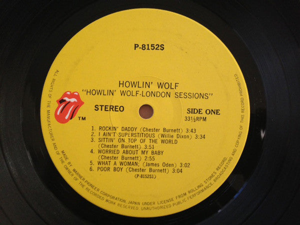 Howlin' Wolf – London Sessions LP vinyl record, image 8 of 8
