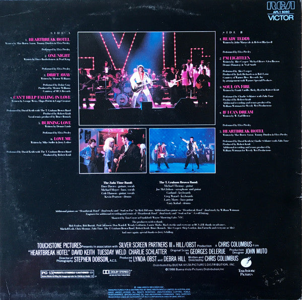Various – Heartbreak Hotel (A Rock And Roll Fantasy) LP vinyl record, image 2 of 4
