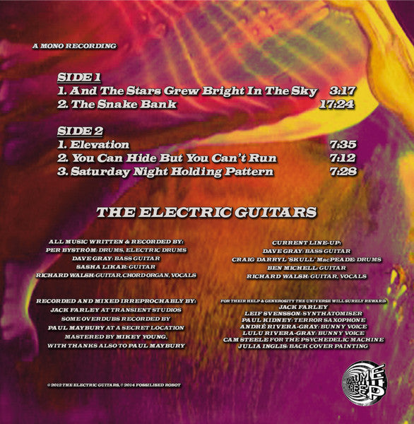 The Electric Guitars – The Electric Guitars LP vinyl record, image 2 of 2