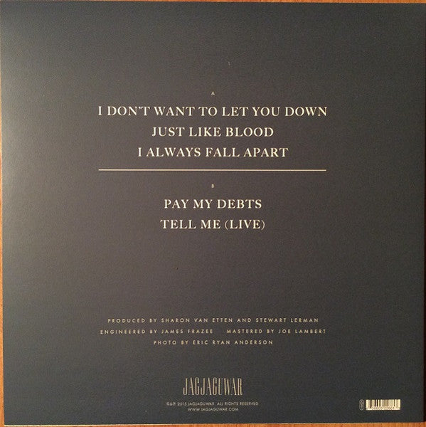 Sharon Van Etten – I Don't Want To Let You Down EP 12" vinyl record, image 2 of 6