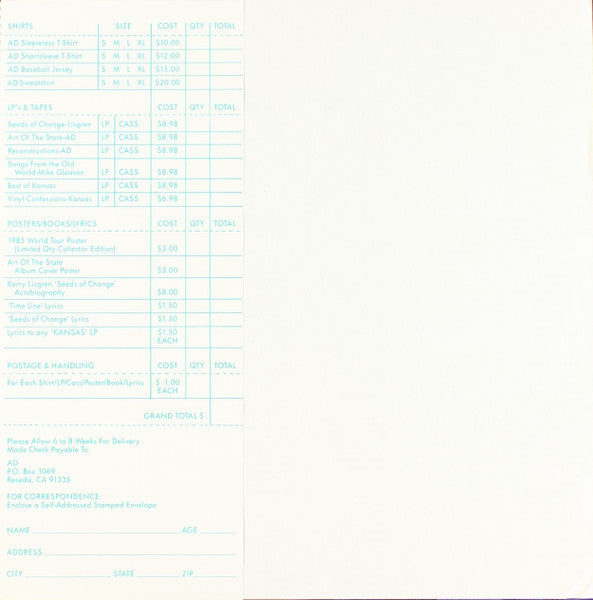 AD – Reconstructions LP vinyl record, image 6 of 7