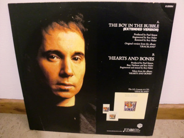 Paul Simon – The Boy In The Bubble 12" vinyl record, image 5 of 7