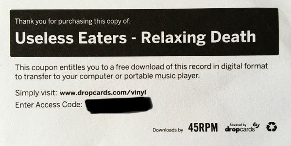 Useless Eaters – Relaxing Death LP vinyl record, image 9 of 9