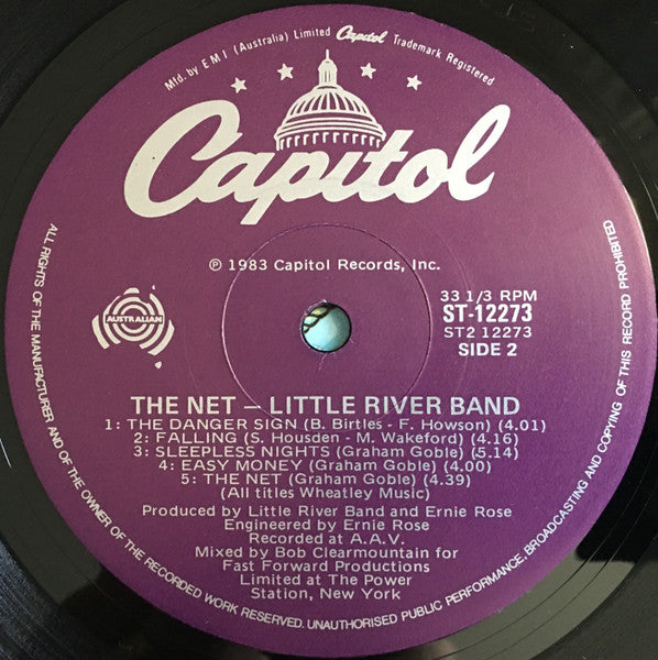 Little River Band – The Net LP vinyl record, image 4 of 6