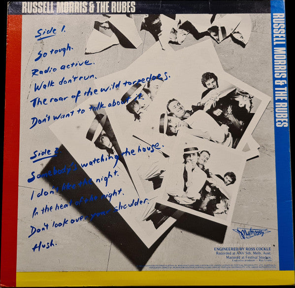 Russell Morris And The Rubes – Almost Frantic LP vinyl record, image 2 of 6