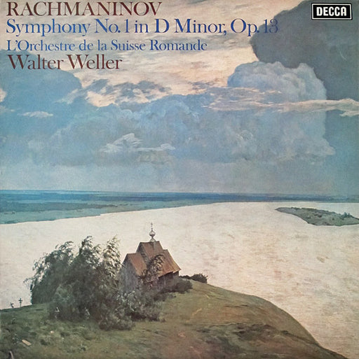 Sergei Rachmaninoff, L'Orchestre De La Suisse Romande, Walter Weller – Symphony No. 1 In D Minor, Op. 13 LP vinyl record, image 1 of 4