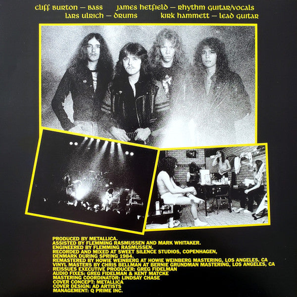 Metallica – Ride The Lightning LP vinyl record, image 6 of 10