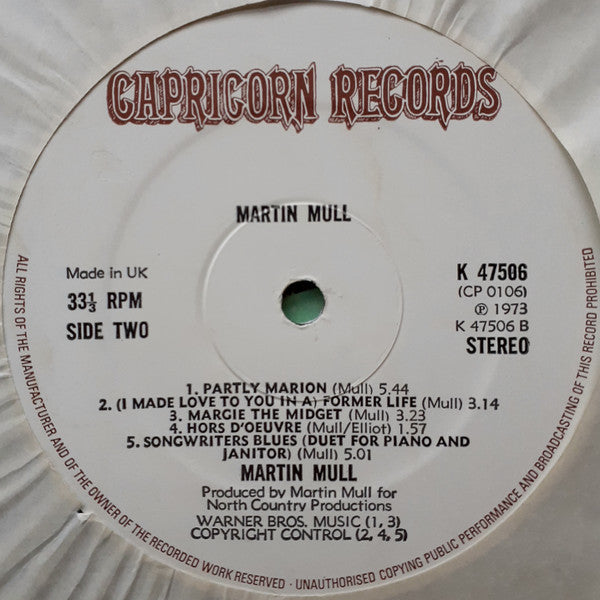 Martin Mull – Martin Mull LP vinyl record, image 6 of 6