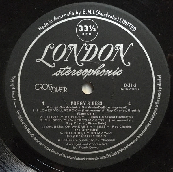 Ray Charles, Cleo Laine – Porgy & Bess (2xLP) LP vinyl record, image 10 of 10
