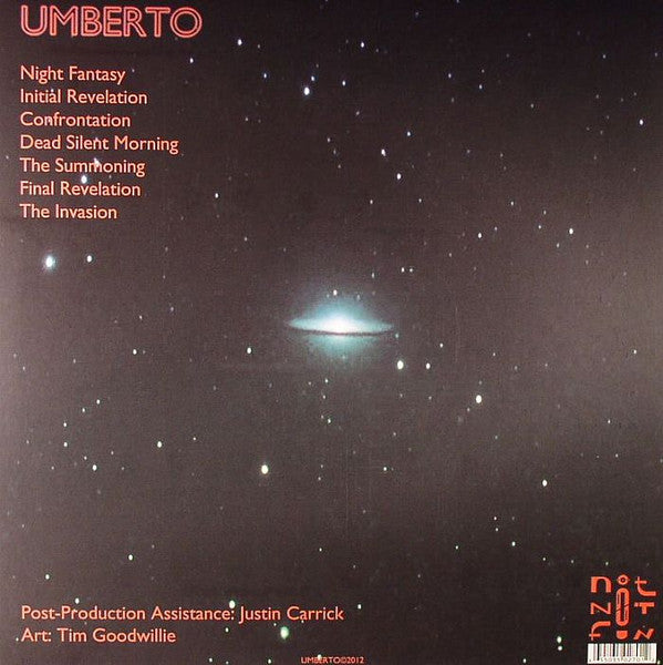 Umberto – Confrontations LP vinyl record, image 2 of 2