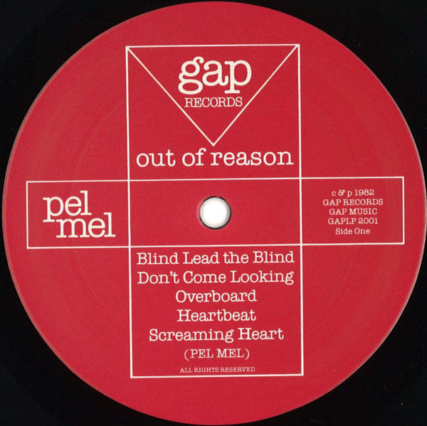 Pel Mel – Out Of Reason LP vinyl record, image 3 of 5