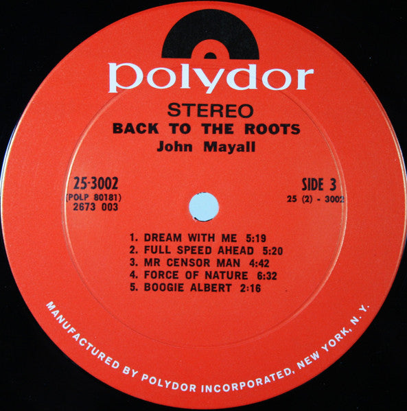 John Mayall – Back To The Roots (2xLP) LP vinyl record, image 7 of 10
