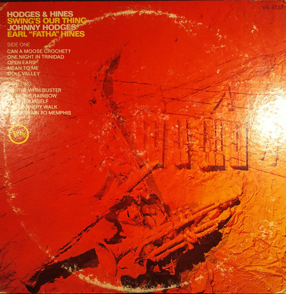 Johnny Hodges, Earl Hines – Swing's Our Thing LP vinyl record, image 4 of 8